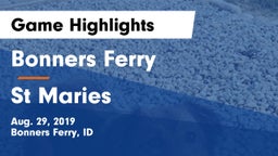 Bonners Ferry  vs St Maries Game Highlights - Aug. 29, 2019