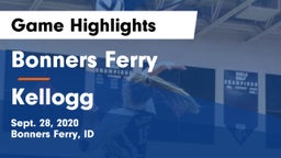 Bonners Ferry  vs Kellogg  Game Highlights - Sept. 28, 2020