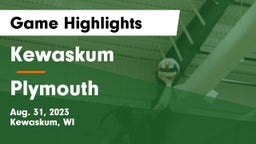 Kewaskum  vs Plymouth  Game Highlights - Aug. 31, 2023