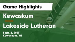 Kewaskum  vs Lakeside Lutheran  Game Highlights - Sept. 2, 2023