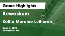 Kewaskum  vs Kettle Moraine Lutheran  Game Highlights - Sept. 7, 2023