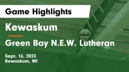 Kewaskum  vs Green Bay N.E.W. Lutheran Game Highlights - Sept. 16, 2023