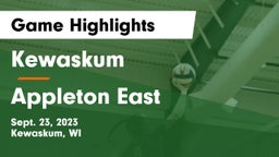 Kewaskum  vs Appleton East  Game Highlights - Sept. 23, 2023