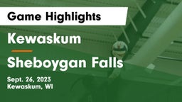 Kewaskum  vs Sheboygan Falls  Game Highlights - Sept. 26, 2023