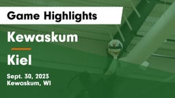 Kewaskum  vs Kiel  Game Highlights - Sept. 30, 2023