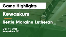 Kewaskum  vs Kettle Moraine Lutheran  Game Highlights - Oct. 14, 2023
