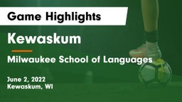 Kewaskum  vs Milwaukee School of Languages Game Highlights - June 2, 2022