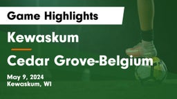 Kewaskum  vs Cedar Grove-Belgium  Game Highlights - May 9, 2024