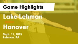 Lake-Lehman  vs Hanover  Game Highlights - Sept. 11, 2023