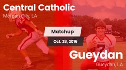 Matchup: Central Catholic vs. Gueydan  2016