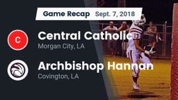 Recap: Central Catholic  vs. Archbishop Hannan  2018