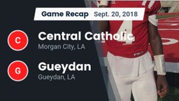 Recap: Central Catholic  vs. Gueydan  2018