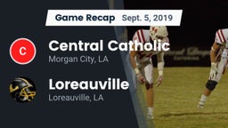 Recap: Central Catholic  vs. Loreauville  2019