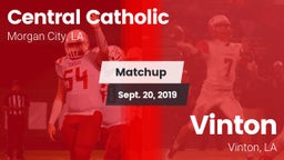 Matchup: Central Catholic vs. Vinton  2019