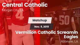 Matchup: Central Catholic vs. Vermilion Catholic Screamin Eagles 2019