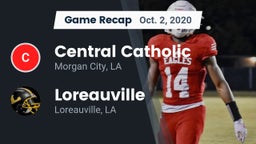 Recap: Central Catholic  vs. Loreauville  2020