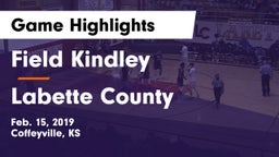 Field Kindley  vs Labette County Game Highlights - Feb. 15, 2019