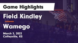 Field Kindley  vs Wamego  Game Highlights - March 3, 2022