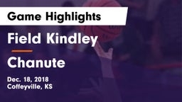 Field Kindley  vs Chanute  Game Highlights - Dec. 18, 2018