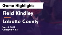 Field Kindley  vs Labette County  Game Highlights - Jan. 8, 2019