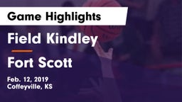 Field Kindley  vs Fort Scott  Game Highlights - Feb. 12, 2019