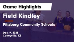 Field Kindley  vs Pittsburg Community Schools Game Highlights - Dec. 9, 2023