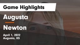 Augusta  vs Newton  Game Highlights - April 1, 2022