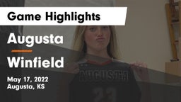 Augusta  vs Winfield  Game Highlights - May 17, 2022