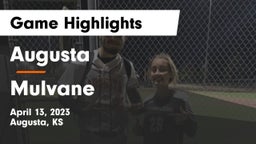 Augusta  vs Mulvane  Game Highlights - April 13, 2023