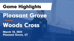 Pleasant Grove  vs Woods Cross  Game Highlights - March 10, 2022