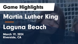 Martin Luther King  vs Laguna Beach  Game Highlights - March 19, 2024