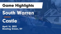 South Warren  vs Castle  Game Highlights - April 16, 2022