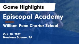 Episcopal Academy vs William Penn Charter School Game Highlights - Oct. 28, 2022