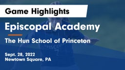 Episcopal Academy vs The Hun School of Princeton Game Highlights - Sept. 28, 2022