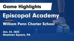 Episcopal Academy vs William Penn Charter School Game Highlights - Oct. 24, 2023