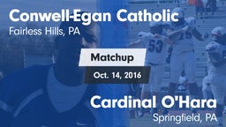Matchup: Conwell-Egan vs. Cardinal O'Hara  2016