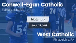 Matchup: Conwell-Egan vs. West Catholic  2017