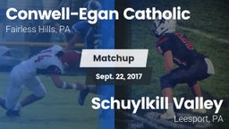 Matchup: Conwell-Egan vs. Schuylkill Valley  2017