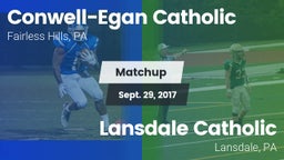Matchup: Conwell-Egan vs. Lansdale Catholic  2017