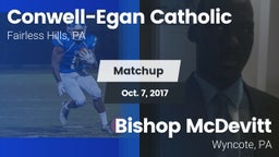 Matchup: Conwell-Egan vs. Bishop McDevitt  2017