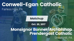 Matchup: Conwell-Egan vs. Monsignor Bonner/Archbishop Prendergast Catholic 2017