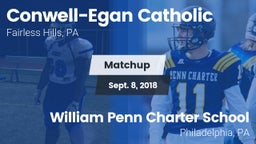 Matchup: Conwell-Egan vs. William Penn Charter School 2018