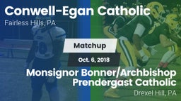 Matchup: Conwell-Egan vs. Monsignor Bonner/Archbishop Prendergast Catholic 2018