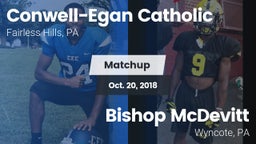 Matchup: Conwell-Egan vs. Bishop McDevitt  2018