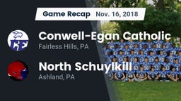 Recap: Conwell-Egan Catholic  vs. North Schuylkill  2018
