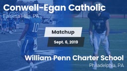 Matchup: Conwell-Egan vs. William Penn Charter School 2019