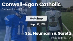 Matchup: Conwell-Egan vs. Sts. Neumann & Goretti  2019