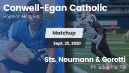 Matchup: Conwell-Egan vs. Sts. Neumann & Goretti  2020