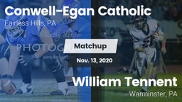 Matchup: Conwell-Egan vs. William Tennent  2020