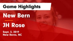 New Bern  vs JH Rose Game Highlights - Sept. 3, 2019
